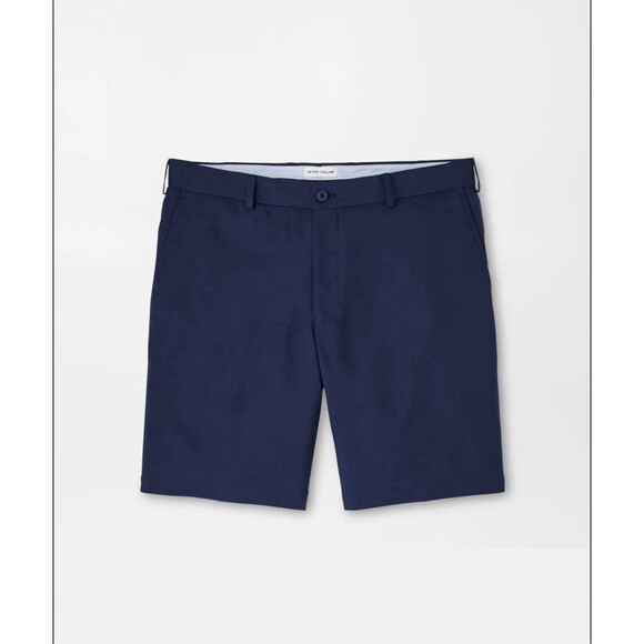 PETER MILLAR Mens 36 Salem Performance Shorts GOLF British gry ME0EB82 MRSP $108 - Picture 3 of 9